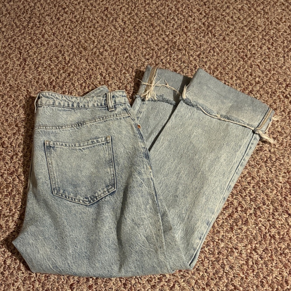 Garage Light Blue High Rise Women Jeans